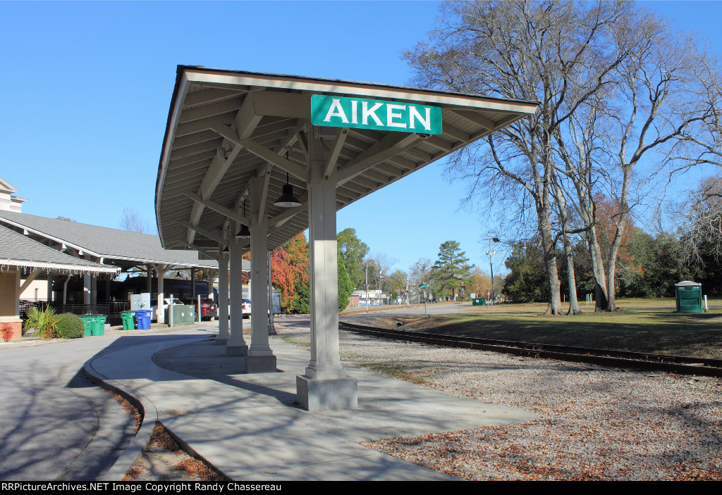 Aiken Visitor's Center and Train Museum Shed